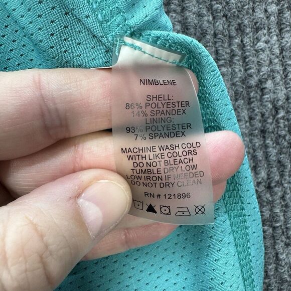 Title Nine Nimblene Swingtastic Skort Size 12 Blue Golf Tennis Pickleball Skirt - Picture 6 of 11